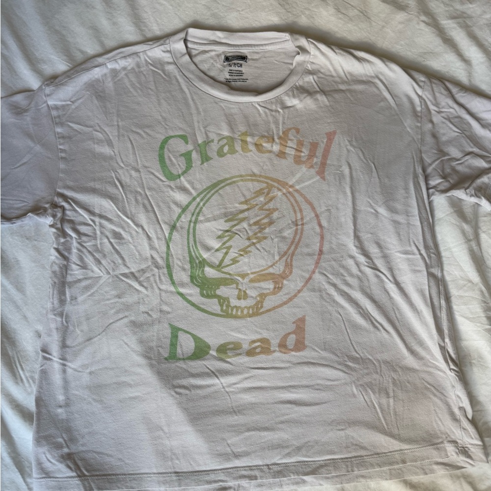 Grateful Dead Multicolor Skull Tee